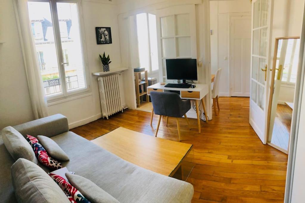 Cosy Studio Near Public Transport Apartman Párizs Kültér fotó